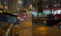 Accident în capitală: O tânără a ajuns la spital, după ce trei automobile s-au ciocnit. Poliția vine cu detalii – VIDEO