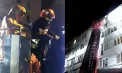 Tragic. Un bărbat a murit după ce apartamentul său a luat foc. 27 de persoane, printre care 6 copii - evacuați dintr-un bloc din capitală - VIDEO