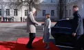 Maia Sandu - întâmpinată de președintele Lituaniei, Gitanas Nausėda, la Palatul Prezidențial din Vilnius - VIDEO
