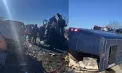 Accident grav în apropiere de Negrești: Un șofer și un pasager au decedat, după ce două mașini s-au lovit frontal. Imagini de la locul faptei - FOTO/VIDEO
