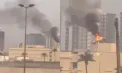 Ambasada SUA din Bagdad a fost lovită cu rachete. Imagini cu foc și fum care se ridică din clădire - VIDEO
