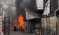 Incendiu la Orhei: Demisolul unui magazin a fost mistuit de flăcări. Imagini, surprinse de martori – VIDEO