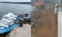 La podul de la Otaci și lacul de acumulare Dubăsari a fost împrăștiat material absorbant - VIDEO 