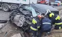 Un șofer a murit pe loc după un impact frontal cu un camion, la Soroca. Poliția: „Ar fi intrat pe contrasens” - FOTO