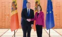 Maia Sandu și comisarul european Michael McGrath, discuții la Chișinău despre reformele din justiție și parcursul european al Moldovei - FOTO