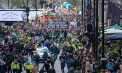 Manifestație de proporții la Londra. Zeci de mii de oameni au participat la un marș împotriva extremei drepte
