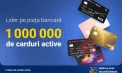 Moldindconbank ajunge la un milion de carduri active: încrederea demonstrată zi de zi
