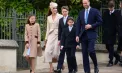 Kate și William, pentru prima oară alături de familia regală britanică la slujba de Paște după diagnosticul de cancer al prințesei