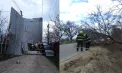 Vântul puternic continuă să facă răvagii în Moldova: 17 intervenții ale salvatorilor în toată țara, copaci doborâți și acoperișuri distruse