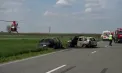Accident grav în Sâmbăta Mare. O femeie a murit după ce două mașini s-au ciocnit în România: automobilele au luat foc