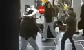 Bătaie ca în filme pe Aeroportul Băneasa din București. Începuseră scandalul încă din avion - VIDEO