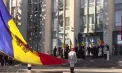 Ceremonia solemnă dedicată Zilei Drapelului de Stat în Republica Moldova. Igor Grosu: „Fiecare culoare spune caracterul și tradițiile poporului nostru” - VIDEO