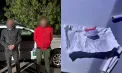 Trei bărbați din Cantemir, prinși în flagrant de polițiștii de frontieră: Își ridicau drogurile dintr-un ascunziș din apropiere de Leova – VIDEO