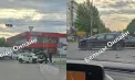 Accident matinal la Bălți: Automobil condus de un polițist s-a ciocnit cu o mașină de patrulare. Imagini de la locul impactului - FOTO