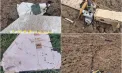 Obiect asemănător unei drone descoperit pe un câmp din Telenești: poliția a intervenit și a ridicat toate componentele pentru expertiză - VIDEO