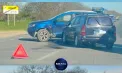 Accident matinal la Rîșcani: Două automobile s-au ciocnit violent, după ce un șofer nu a acordat prioritate - VIDEO 