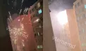 Sute de oameni militează pentru interzicerea obiectelor pirotehnice, după ce un balcon a fost cuprins de flăcări, în urma lansării focurilor de artificii - VIDEO