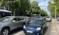 Trafic paralizat în centrul Chișinăului după suspendarea circulației pe bulevardul Ștefan cel Mare, înainte de 9 mai - VIDEO