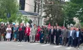 LIVE TEXT. Steaguri roșii, uniforme sovietice și flori în PMAN: Igor Dodon, Diana Caraman, alături de alți colegi comuniști și socialiști, participă la „Marșul Victoriei” - FOTO/VIDEO