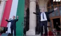 Drapelul Uniunii Europene a fost arborat din nou pe Parlamentul Ungariei după 12 ani. Noul premier Peter Magyar a fost învestit cu muzică, aplauze și dansuri - VIDEO