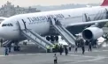 Fum și evacuare de urgență la aterizarea unui avion Turkish Airlines. Pasagerii, salvați pe tobogane