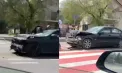 Accident în lanț la Ghidighici: mai multe mașini avariate pe o trecere de pietoni. Imagini de la locul impactului - VIDEO