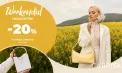 WEEKENDUL REDUCERILOR revine la CARPISA: -20% la toată colecția, doar 3 zile
