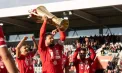 Final dezastruos pentru formația Thun: Au câștigat primul titlu în istoria de 128 de ani, dar au pierdut cu un incredibil de 3 la 8, în ziua în care au primit trofeul - VIDEO