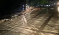 Trei automobile, luate de ape și purtate în mijlocul unui lac format în urma ploilor torențiale, la Călărași: Patru persoane au fost salvate, iar una este încă căutată de poliție - FOTO
