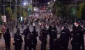 Haos și ciocniri violente în centrul Belgradului, după un protest de amploare împotriva președintelui sârb Aleksandar Vucic - VIDEO
