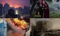Blocuri sfâșiate, apartamente arse, mașini transformate în mormane de fier și străzi acoperite de sticlă spartă: Imagini greu de privit după atacurile masive ale Rusiei asupra Ucrainei - VIDEO