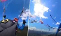 Incident șocant în Austria: o femeie care zbura cu o parapantă a fost lovită în aer de un avion, dar a supraviețuit miraculos - VIDEO