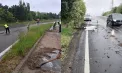 Drumuri naționale afectate de ploi: apă, nămol și crengi pe carosabil în mai multe raioane. Drumarii au intervenit pentru restabilirea circulației - FOTO