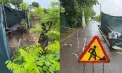 Un drum din Ialoveni s-a surpat lângă un șantier. Autoritățile au convocat ședință de urgență, iar cetățenii sunt îndemnați să evite zona - VIDEO