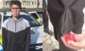Un tânăr din Cimișlia - prins în plină stradă cu droguri: urma să le ascundă în diferite locații din Chișinău - VIDEO