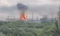 Explozie uriașă în capitala Rusiei: rafinăria de petrol din Moscova din nou atacată de dronele ucrainene - VIDEO