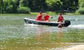 „Salvat” din lac după ce a consumat alcool într-o barcă: exercițiu demonstrativ al IGSU pentru prevenirea tragediilor pe apă - VIDEO