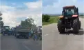 Protestele fermierilor paralizează circulația în Republica Moldova: polițiștii au intervenit pentru deblocarea drumurilor, însă un manifestant ar fi adresat injurii forțelor de ordine - VIDEO