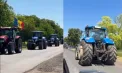 Fermierii se îndreaptă cu utilaje spre vama Sculeni. Poliția atenționează că punctul de trecere a frontierei ar putea fi blocat