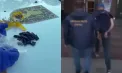 Un bărbat din Chișinău - prins în flagrant în timp ce ascundea droguri prin oraș. Câte pachețele cu substanțe interzise au găsit polițiștii - VIDEO
