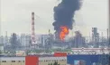 Dronele ucrainene lovesc din nou infrastructura petrolieră a Rusiei: trei incendii au izbucnit la o bază din Krasnodar, iar Moscova anunță interceptarea a 269 de drone - VIDEO