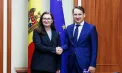 Cristina Gherasimov s-a întâlnit la Chișinău cu viceministrul de Externe al Lituaniei: pe agenda discuțiilor s-au aflat negocierile de aderare a Republicii Moldova la UE - FOTO
