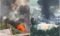 Un nou incendiu pe strada Lunca Bâcului din Chișinău: patru echipaje de pompieri au intervenit, după ce focul a cuprins gunoiul de pe teritoriul unei întreprinderi - VIDEO