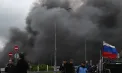 Ucraina a lansat un atac masiv cu drone asupra Sankt Petersburgului. Un incendiu a izbucnit la un terminal petrolier - VIDEO