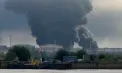 Imagini din apropierea Sankt Petersburg după atacurile ucrainene asupra infrastructurii portuare. Zelenski a transmis un mesaj - VIDEO