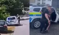 A spart geamul unei mașini și a furat telefoane și bani de peste opt mii de lei: un bărbat din Cricova - cercetat penal - VIDEO