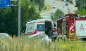 Accident violent la Bardar: Două mașini s-au ciocnit puternic, iar una a fost proiectată în șanț. Ambulanța și pompierii au intervenit de urgență - FOTO/VIDEO