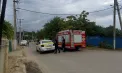 Imagini din localitatea Copanca, unde o dronă a căzut chiar lângă o casă de locuit: zona este izolată, iar un drum a fost închis - FOTO/VIDEO