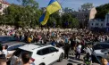 Protestele iau amploare în Ucraina: Mii de oameni au ieșit din nou în stradă după demiterea ministrului Apărării, iar manifestanții cer și plecarea comandantului-șef al armatei - VIDEO