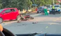 Militar în termen, rănit grav într-un accident cu motocicleta la Hîncești: tânărul a ajuns la spital după ce s-a izbit de o mașină parcată